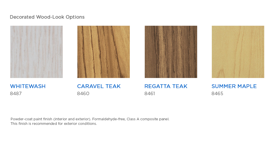 300C: tablón lineal – Exteriores - Techos y paredes, techos y paredes