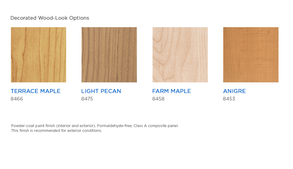 300C: tablón lineal – Exteriores - Techos y paredes, techos y paredes