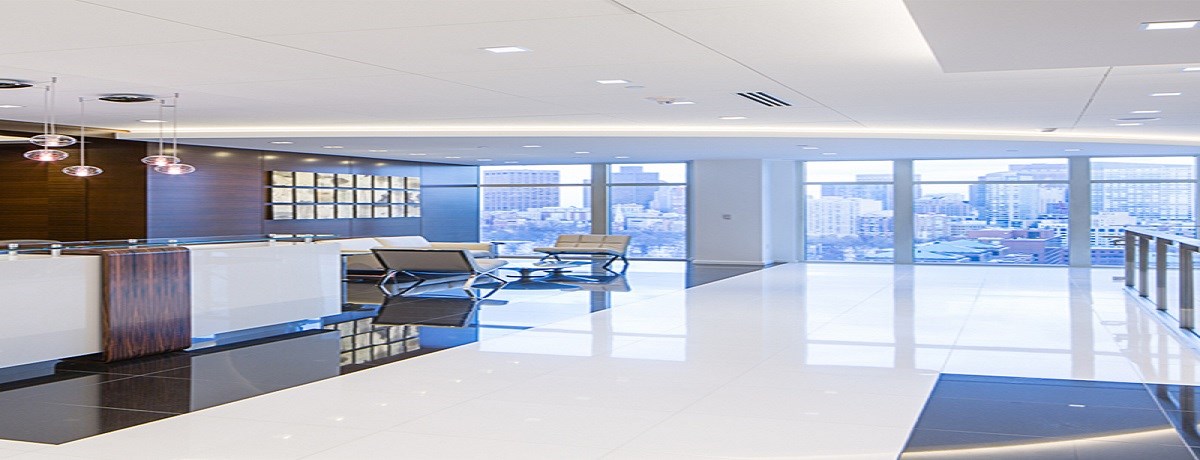 Ceiling Design Reaches New Heights At Growth Equity Firm Certainteed